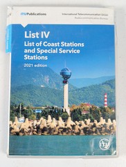 ITU List of Coast Stations and Special Service Stations (List Book with CD-ROM
