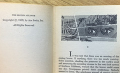 The Second Atlantis by Robert Moore Williams – VG+ vintage 1965 Ace sci-fi PBO