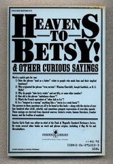 4 Books – Horsefeathers, Hog on Ice, Heavens to Betsy, more – Charles Earle Funk