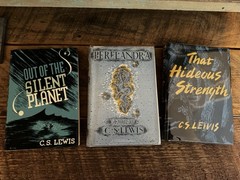 C.S. Lewis Space Trilogy Early Editions, 3rd, 2nd, 1st