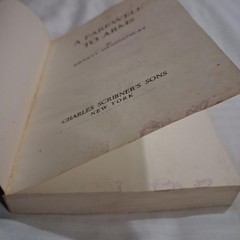 Vintage A Farewell To Arms Ernest Hemingway War Novel Paperback Scribner Library