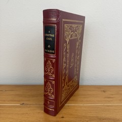 A CHRISTMAS CAROL Easton Press CHARLES DICKENS Black Label 1967