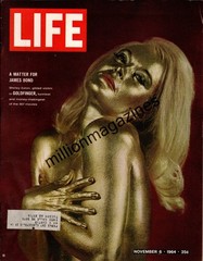 1964 Life November 6 – Goldfinger; Deaf Football team; Barbra Streisand; Sartre