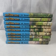 Lot of 9 The Bible Story Books Volumes 2-9 by Arthur S. Maxwell