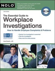 The Essential Guide to Workplace Investigations: How to Handle Emplo – VERY GOOD