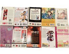 Lot of 10 Graphic Novels English Manga RANDOM *MIX / See Photos