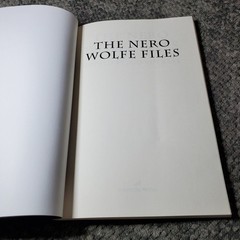 The Nero Wolfe Files Marvin Kaye 2005 Mystery Anthology Wildside Press