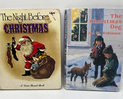 Lot Of 8 Children’s Books Raggedy Ann Popeye Santa’s Toy Shop