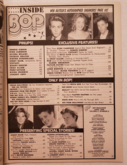 Bop Magazine April 1989 Alyssa Milano~Keanu Reeves~River Phoenix~Johnny Depp~80s