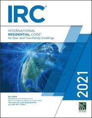 2021 International Residential Code, IRC 2021 BOOK