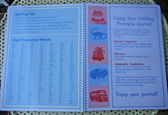 Writing Prompts Journal for 1st & 2nd Grades 60 Pages Spiral Bound *New*