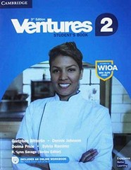Ventures Level 2 – Paperback, by Bitterlin Gretchen; Johnson – Acceptable n
