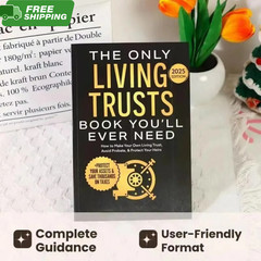 The Only Living Trusts Book You’Ll Ever Need Paperback Fast Shipping USA……