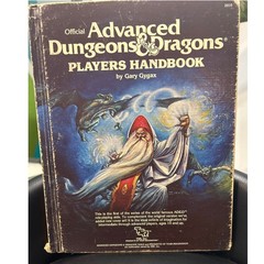 Advanced Dungeons and Dragons Players Handbook-TSR