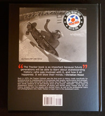 Tracker Forty Years of Skateboard History book