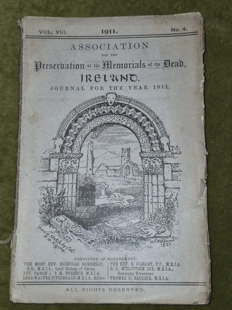 Ireland Preservation of the Memorials of the Dead Assorted Issues 1895-1911
