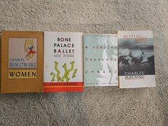 Lot of 4 CHARLES BUKOWSKI Paperbacks.