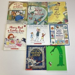 Poetry Silverstein Prelutsky Katz Kindergarten Preschool 8 Children’s Book Lot