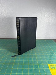 ESV Holy Bible Black Bonded Leather Cover English Standard Version Crossway