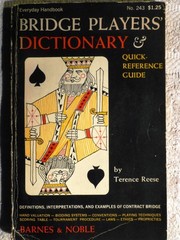 Bridge Players’ Dictionary and Quick-Reference Guide Terence Reese CARD GAME