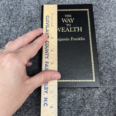 The Way to Wealth By Benjamin Franklin Applewood Books 1986 6.75″ x 4.25″ HC