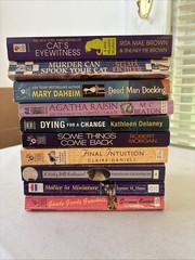 Lot of 10 – Cozy Mysteries – Mixed Authors – FREE SHIPPING