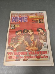 NME New Musical Express November 2nd 1991 Rare My Bloody Valentine Cover