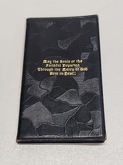 1925 Ohio Catholic Communion and Mass Funeral Pocket Book