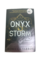 Rebecca Yarros Onyx Storm Book Deluxe Limited Edition The Empyrean Series