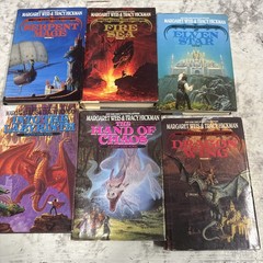 The Death Gate Cycle Series L Hardcover Series by Weis & Hickman HCDJ