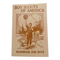 Boy Scouts Of America Handbook For Boys Paperback 1911 Facsimile Brand New