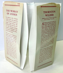 The Woman of Andros, Thornton Wilder, 1930 1st edition HCDJ in Mylar