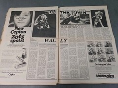 NME New Musical Express March 12th 1977 David Bowie Cover