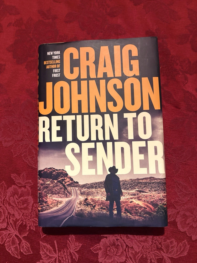 Return to Sender (Longmire) by Craig Johnson HC 2025 1st Printing Like New