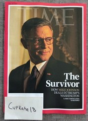 Time Magazine Aug August 18 2025 MIKE JOHNSON The Survivor USA New with Label