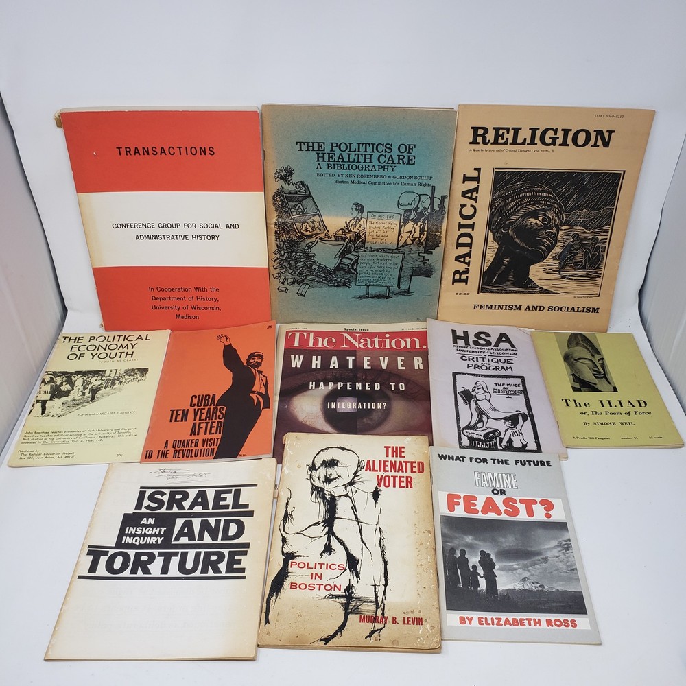 Mid-Cenutry Social Critique & University Zines Lot of 11