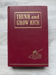 Think and Grow Rich 1954 Napoleon Hill Ralston Society Hardcover Book