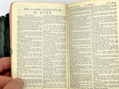 Vintage 1900’s Sunday School Scholar’s Bible – Thomas Nelson & Sons