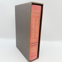 Nicholas Nickleby Charles Dickens Heritage Press 1968 Hardcover Slipcase
