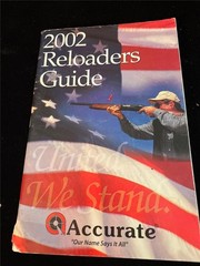 2002 ACCURATE SMOKELESS POWDER RELOADERS GUIDE SOFT COVER