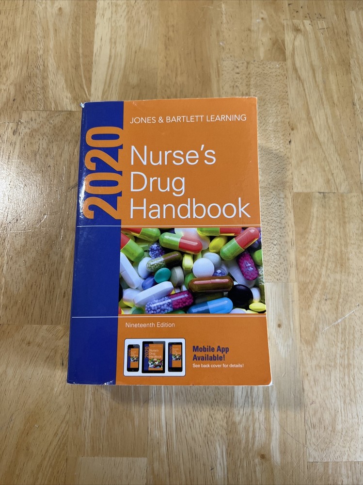 2020 Nurse’s Drug Handbook by Jones & Bartlett Learning (2019, Trade Paperback,