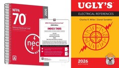 NFPA 70 NEC 2026 Spiral + Index Tabs + Ugly 2026 Limited Stock USA Stock