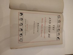 Try and Stop Me by Bennett Cerf (HC, 1945) Humor, Wartime Edition Carl Rose