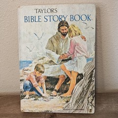 Vintage 1973 Taylor’s Bible Story Book Kenneth N Taylor Illustrated HC