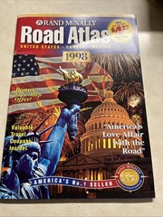 Rand McNally Road Atlas Map Book 1998: United States, Canada, Mexico