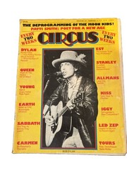 Circus Magazine Issue 127 February 1976 Rock Music Celebrity Illustrated
