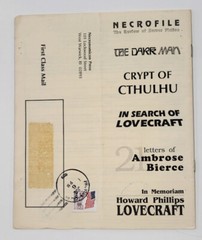 NECROFILE #1 A REVIEW OF HORROR FICTION NECRONOMICON PRESS LOVECRAFT