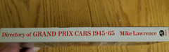 Directory of Grand Prix Cars 1945-65 by Mike Lawrence