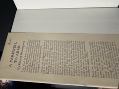 Ernest Hemingway A Farewell to Arms Copyright 1929 Renewal Copyright 1957 HC