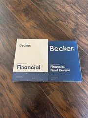 Becker CPA Exam Review – V 3.7 Financial Textbook and Final Review